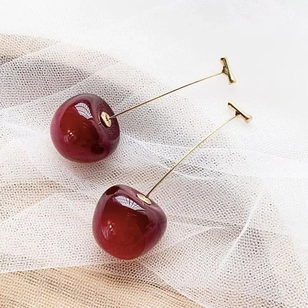 ✨🆕✨ 🍒 Cherry Drop Earrings 🍒 ✨
